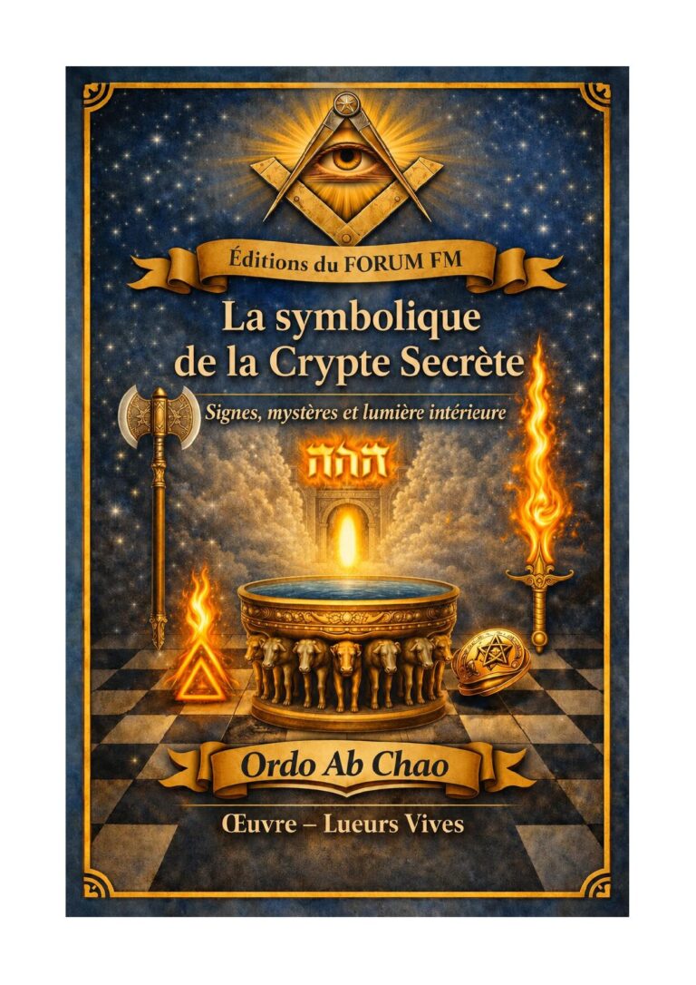 La symbolique de la Crypte Secrète – Lueurs Vives - LV1443 - Sources pour Franc-maçon