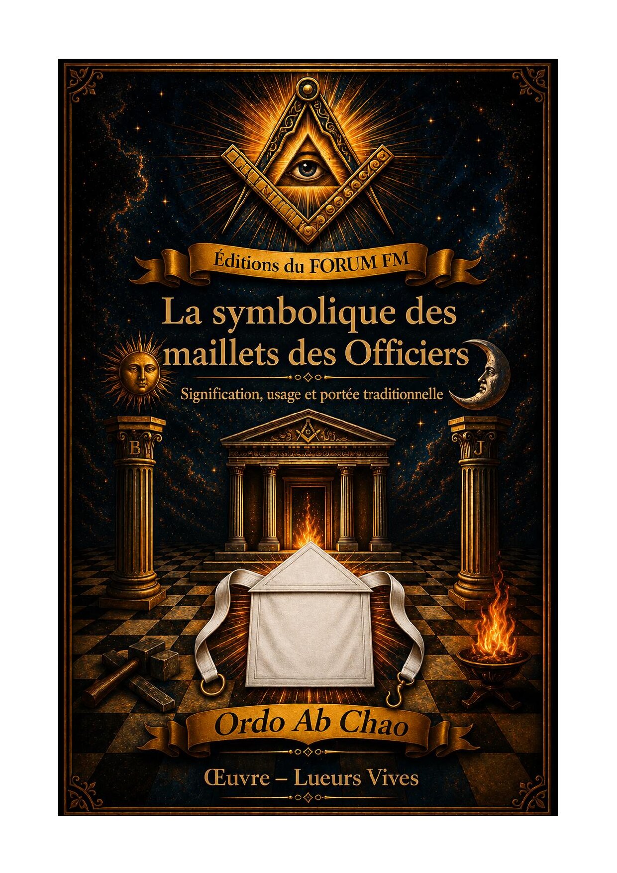 La symbolique des maillets des Officiers – Lueurs Vives - LV012I - Sources pour Franc-maçon