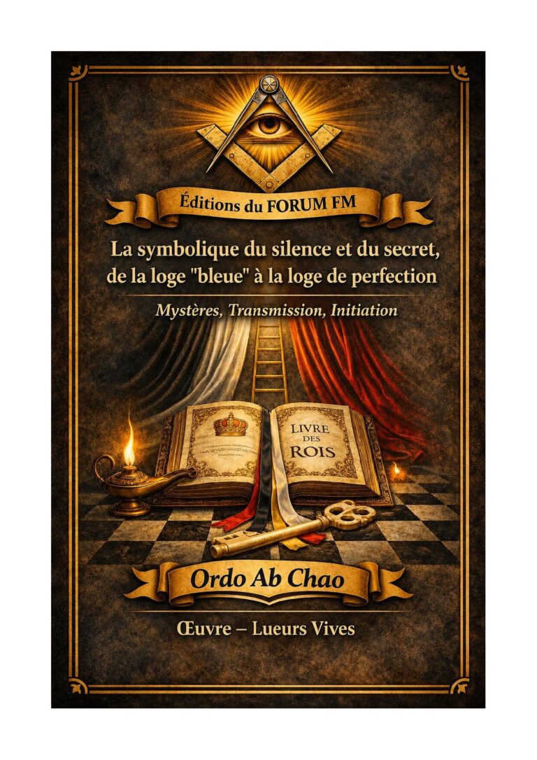 La symbolique du silence et du secret, de la loge « bleue » à la loge de perfection – Lueurs Vives - LV042V - Sources pour Franc-maçon