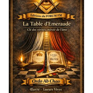 La Table d'Emeraude – Lueurs Vives - LV0459 - Sources pour Franc-maçon