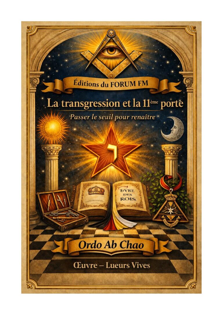 La transgression et la 11ème porte – Lueurs Vives - LV1313 - Sources pour Franc-maçon