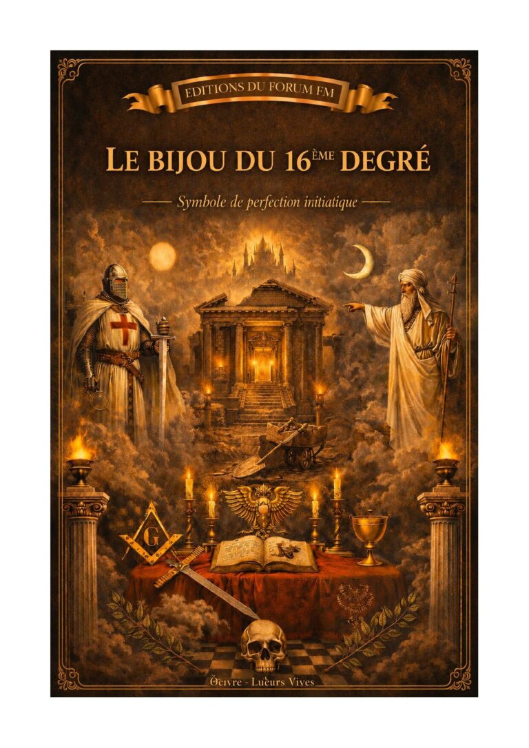 Le bijou du 16ème degré – Lueurs Vives - LV1609 - Sources pour Franc-maçon