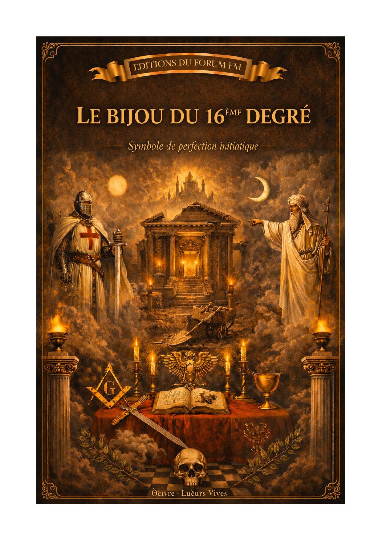 Le bijou du 16ème degré – Lueurs Vives - LV1609 - Sources pour Franc-maçon