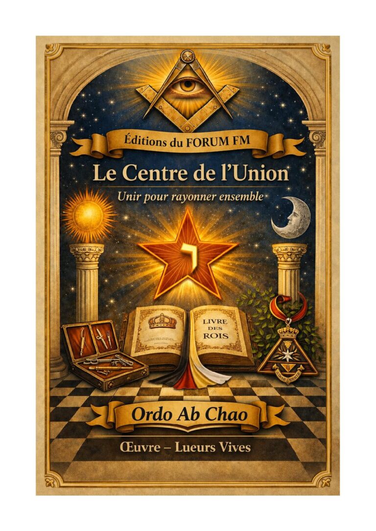 Le Centre de l'Union – Lueurs Vives - LV1306 - Sources pour Franc-maçon