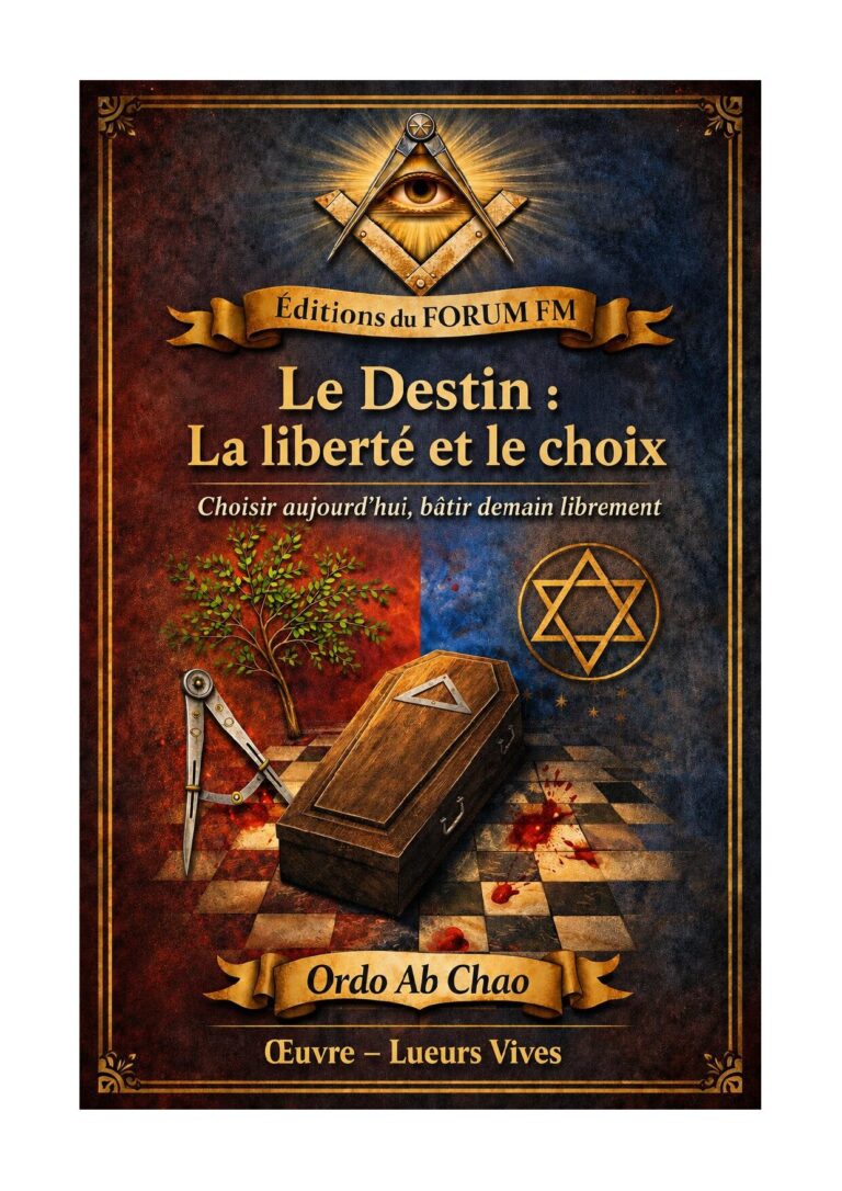 Le Destin : La liberté et le choix – Lueurs Vives - LV0392 - Sources pour Franc-maçon
