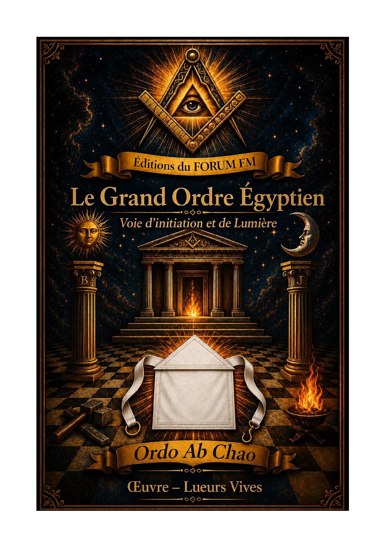 Le Grand Ordre Egyptien – Lueurs Vives - LV0166 - Sources pour Franc-maçon