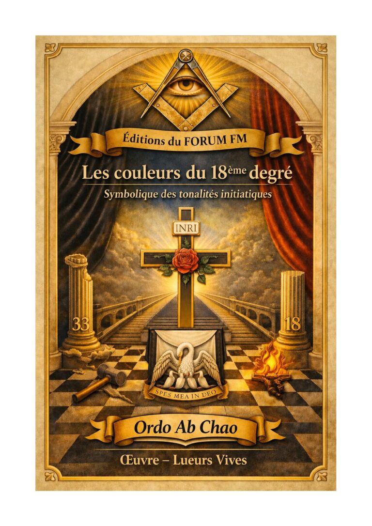 Les couleurs du 18ème degré – Lueurs Vives - LV1836 - Sources pour Franc-maçon