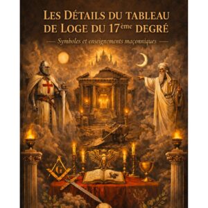 Les Détails du tableau de Loge du 17ème degré – Lueurs Vives - LV1718 - Sources pour Franc-maçon