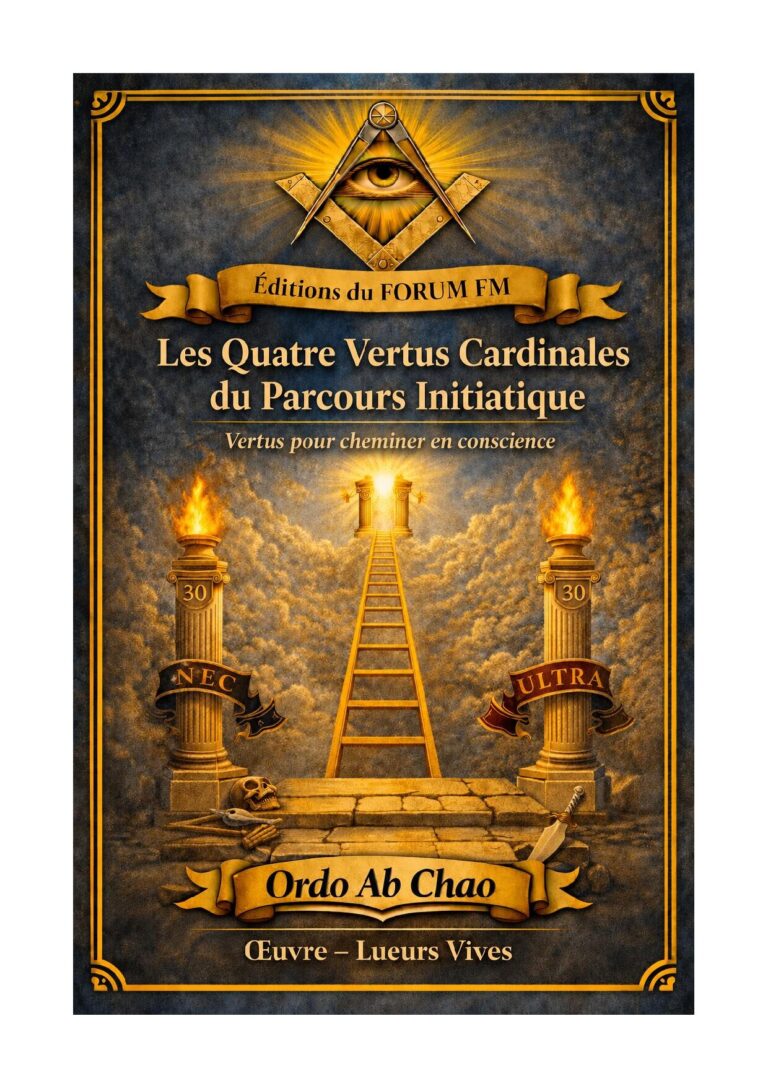 Les Quatre Vertus Cardinales du Parcours Initiatique – Lueurs Vives - LV3046 - Sources pour Franc-maçon