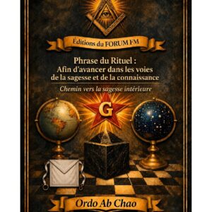 Phrase du Rituel : Afin d'avancer dans les voies de la sagesse et de la connaissance – Lueurs Vives - LV0273 - Sources pour Franc-maçon