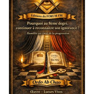 Pourquoi au 8ème degré, continuer à reconnaître son ignorance ? – Lueurs Vives - LV0804 - Sources pour Franc-maçon