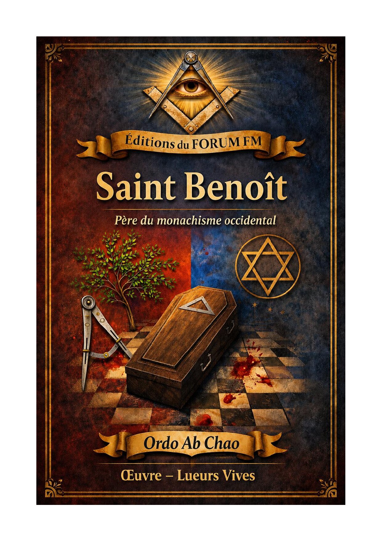 Saint Benoît – Lueurs Vives - LV038B - Sources pour Franc-maçon