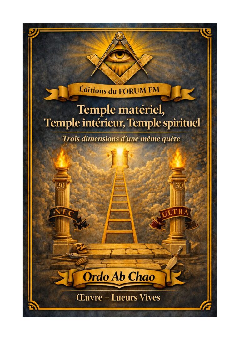 Temple matériel, Temple intérieur, Temple spirituel – Lueurs Vives - LV3045 - Sources pour Franc-maçon