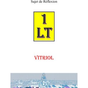 VITRIOL ou bien V-I-T-R-I-O-L – Un Le Tout - SR0109 - Sources pour Franc-maçon