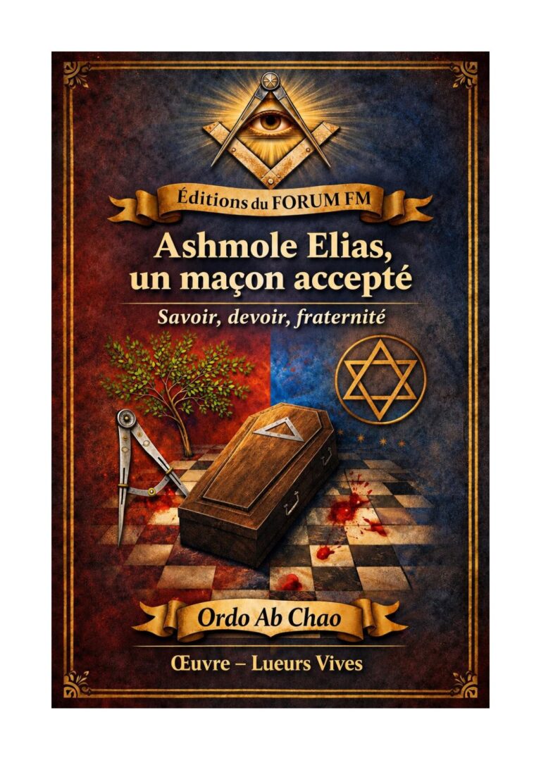 Ashmole Elias, un maçon accepté – Lueurs Vives - LV03G4 - Sources pour Franc-maçon