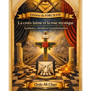 La croix latine et la rose mystique – Lueurs Vives - LV188R - Sources pour Franc-maçon