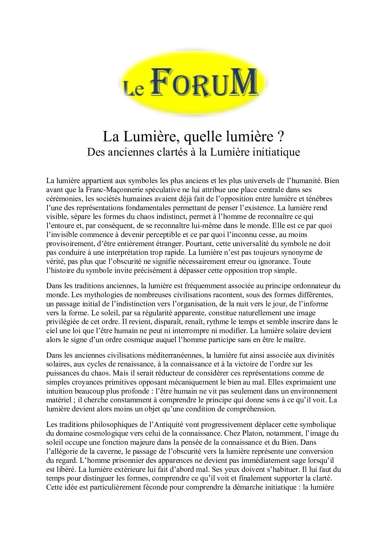 La Lumière, quelle lumière ? – Planche 5