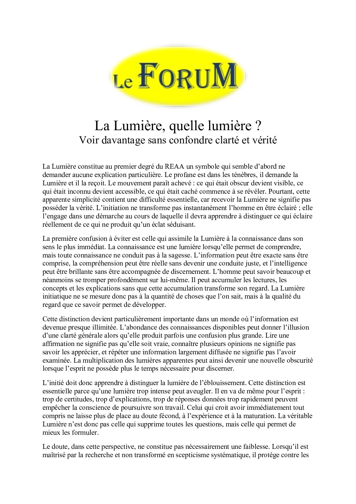 La Lumière, quelle lumière ? – Planche 6