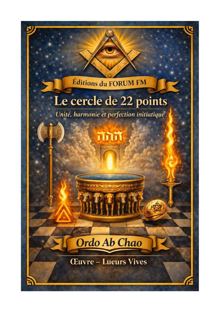 Le cercle de 22 points – Lueurs Vives - LV145G - Sources pour Franc-maçon