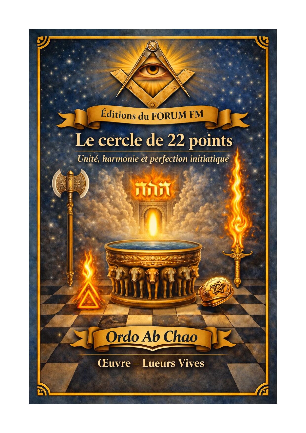 Le cercle de 22 points – Lueurs Vives - LV145G - Sources pour Franc-maçon