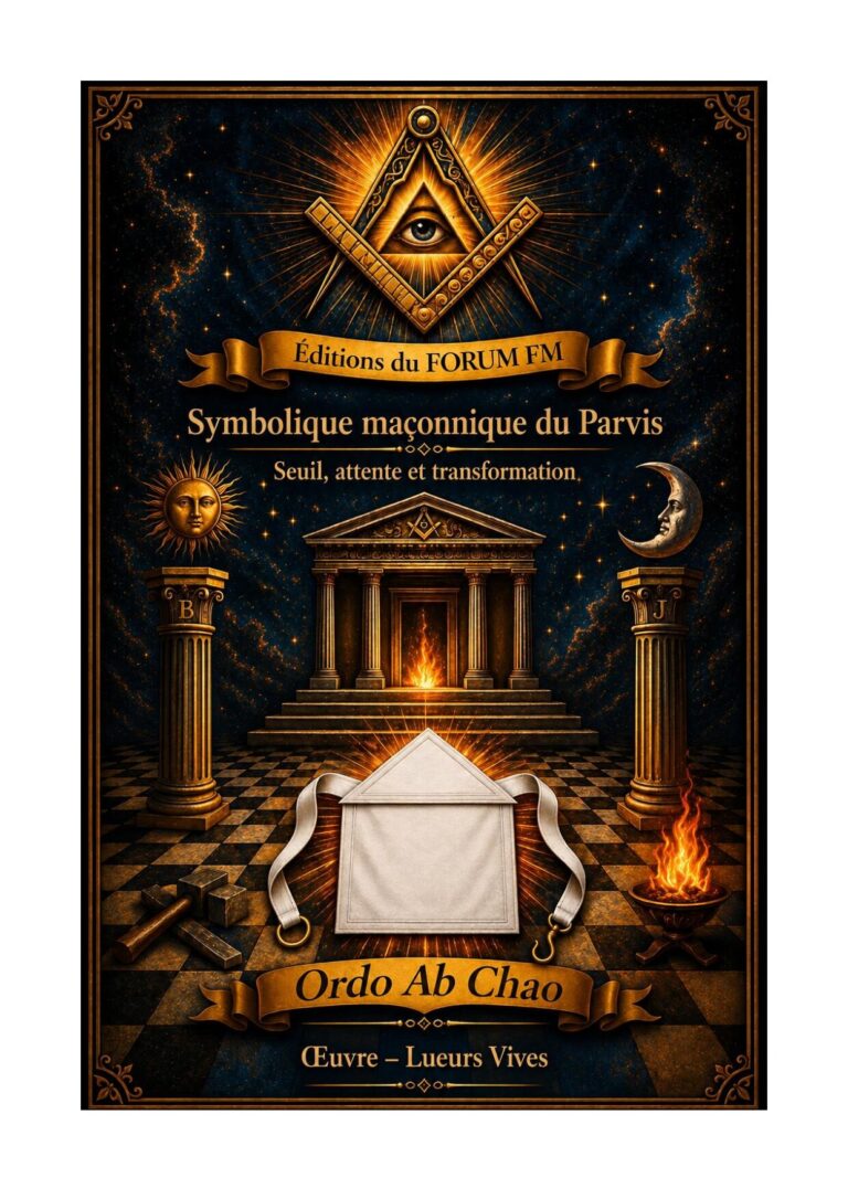 Symbolique maçonnique du Parvis – Lueurs Vives - LV019T - Sources pour Franc-maçon
