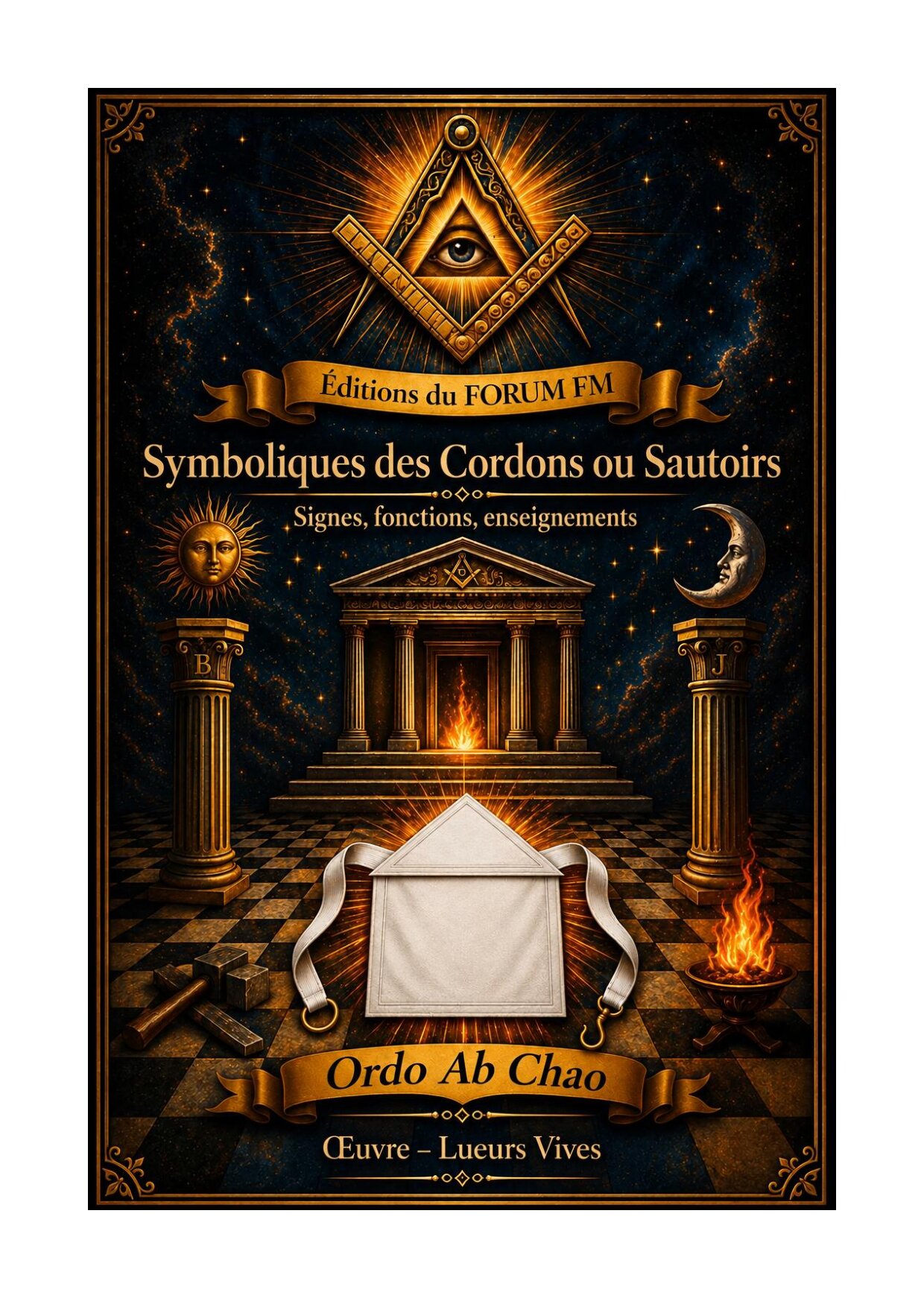 Symboliques des Cordons ou Sautoirs – Lueurs Vives - LV019V - Sources pour Franc-maçon