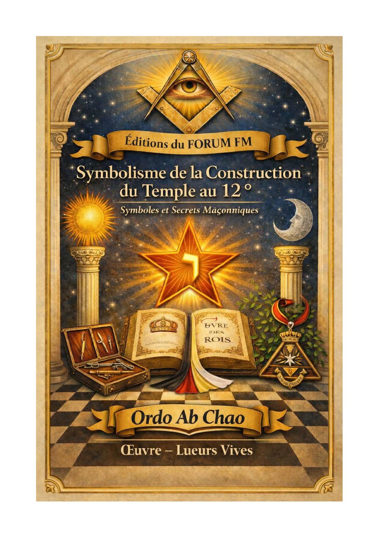 Symbolisme de la Construction du Temple au 12ème degré – Lueurs Vives - LV1237 - Sources pour Franc-maçon