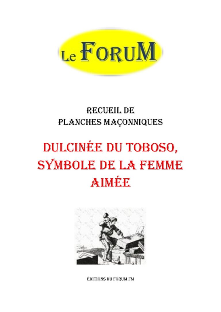 Dulcinée du Toboso, symbole de la femme aimée – Recueil - RP03GS - Sources pour Franc-maçon