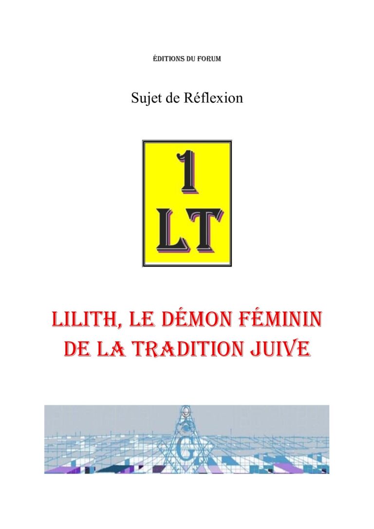 Lilith, le démon féminin de la tradition juive – Un Le Tout - SR03GT - Sources pour Franc-maçon