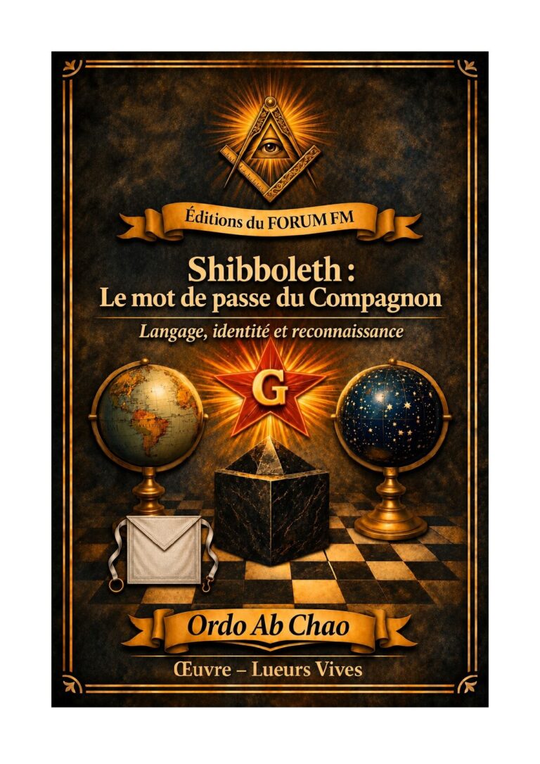 Shibboleth : Le mot de passe du Compagnon – Lueurs Vives - LV027S - Sources pour Franc-maçon