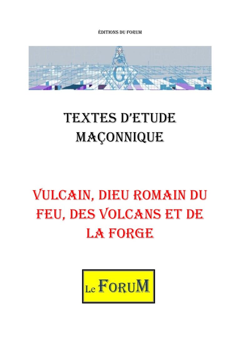 Vulcain, dieu romain du feu, des volcans et de la forge – Corpus - CM03GV - Sources pour Franc-maçon